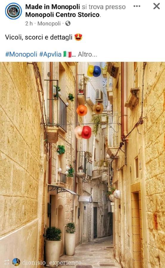 לינה וארוחת בוקר מונופולי Il Rifugio Sul Porto מראה חיצוני תמונה